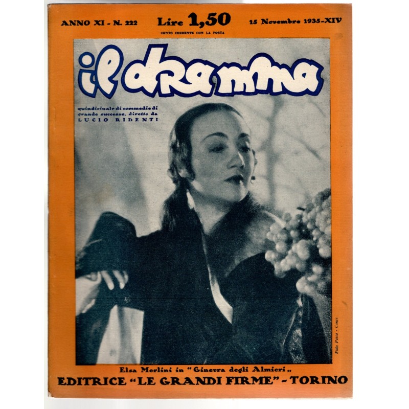 IL DRAMMA-n 222, 15 novembre-1935