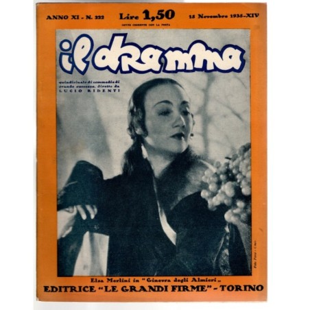 IL DRAMMA-n 222, 15 novembre-1935