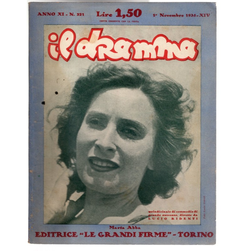 IL DRAMMA-n 221, 1 novembre-1935