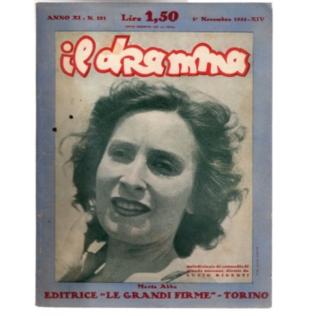 IL DRAMMA-n 221, 1 novembre-1935