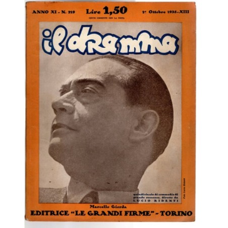 IL DRAMMA-n 219, 1 ottobre-1935