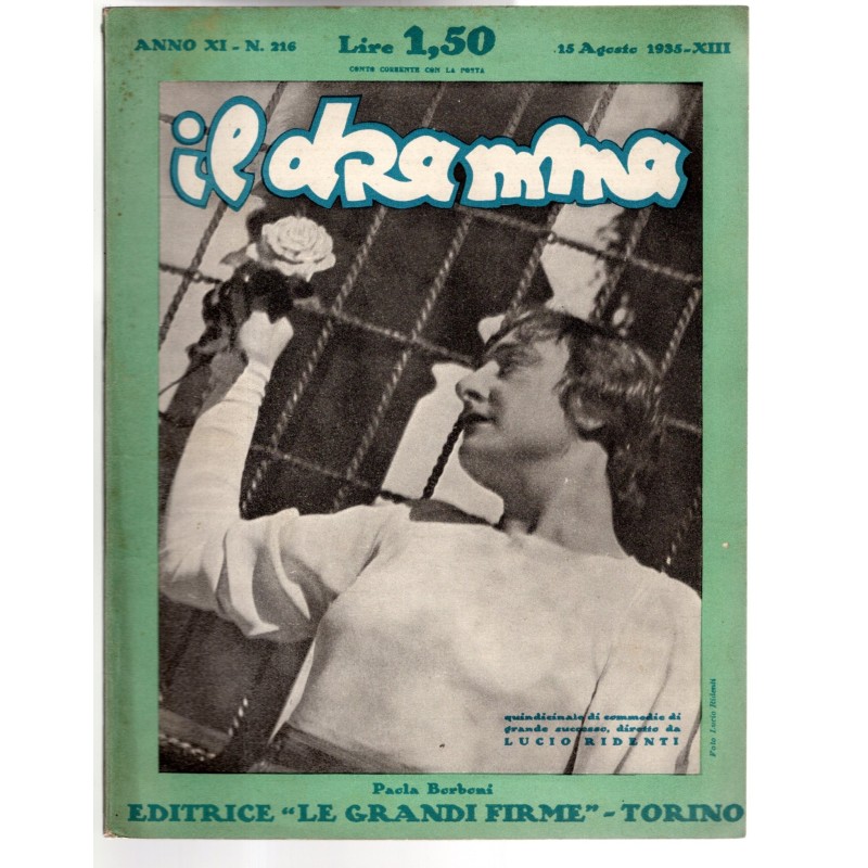IL DRAMMA-n 216, 15 agosto-1935