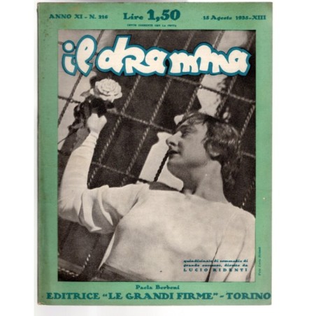 IL DRAMMA-n 216, 15 agosto-1935