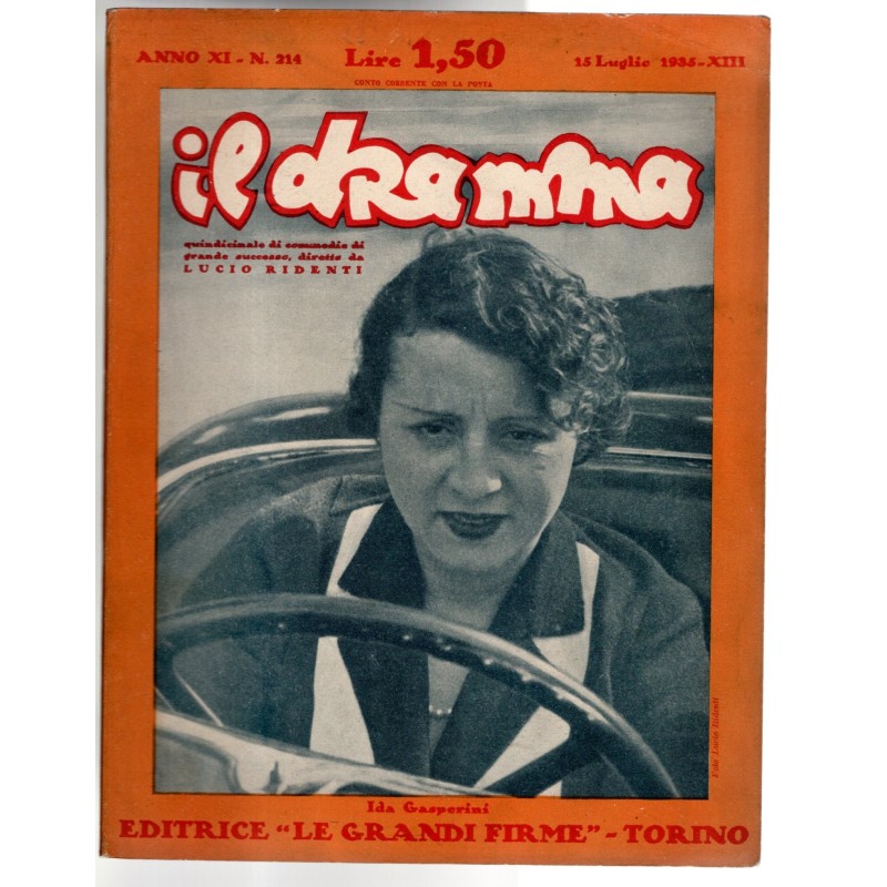 IL DRAMMA-n 214, 15 luglio-1935