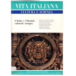 VITA ITALIANA. CULTURA E SCIENZA-n 1, gen/feb/mar-1988