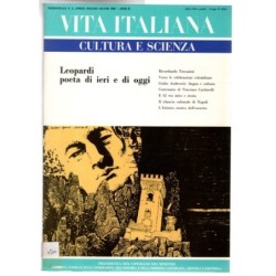 VITA ITALIANA. CULTURA E SCIENZA-n 2, apr/mag/giu-1987