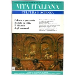 VITA ITALIANA. CULTURA E SCIENZA-n 2, lug/ago/set-1986