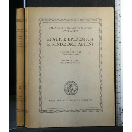 EPATITE EPIDEMICA E SINDROMI AFFINI