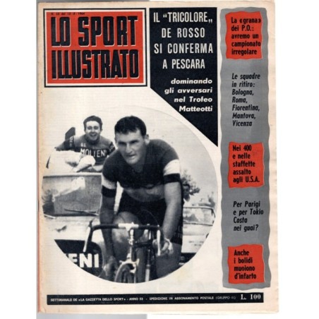 LO SPORT ILLUSTRATO-n 33, 13 ago-1964