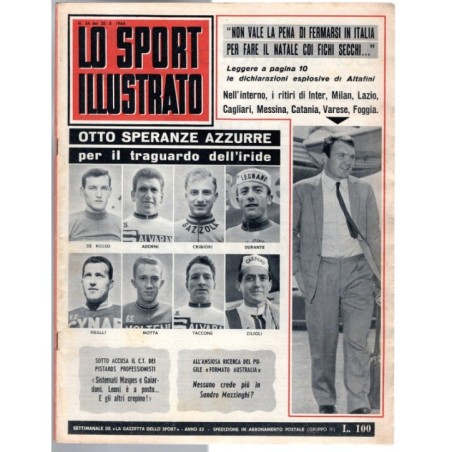 LO SPORT ILLUSTRATO-n 34, 20 agosto-1964