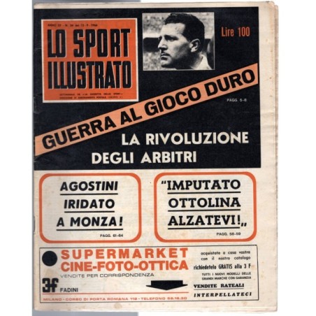 LO SPORT ILLUSTRATO-n 34, 15 settembre-1966