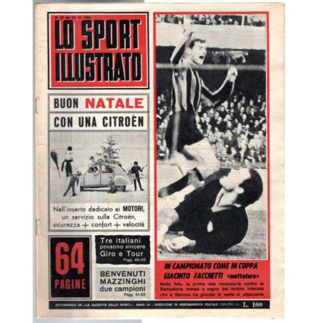 LO SPORT ILLUSTRATO-n 47, 23 dicembre-1965