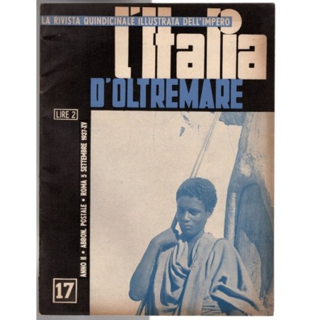 L'ITALIA D'OLTREMARE-n 17, 5 settembre-1937