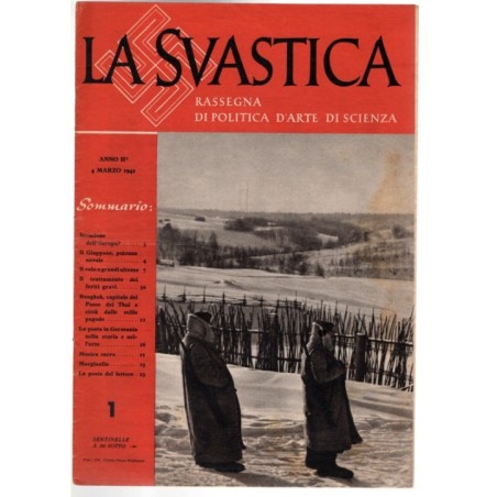 LA SVASTICA-n 1, 4 marzo-1942