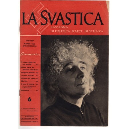 LA SVASTICA-n 6, marzo, seconda quindicina-1943