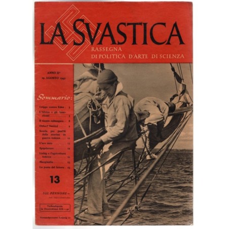 LA SVASTICA-n 13, 19 agosto-1942