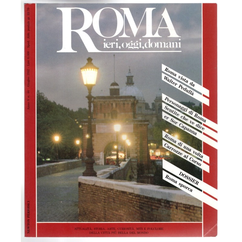 ROMA IERI, OGGI E DOMANI-n 46, giugno-1992