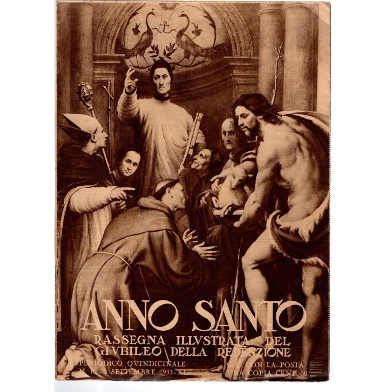 ANNO SANTO-n 10, 3 settembre-1933
