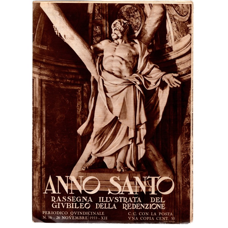 ANNO SANTO-n 16, 26 novembre-1933