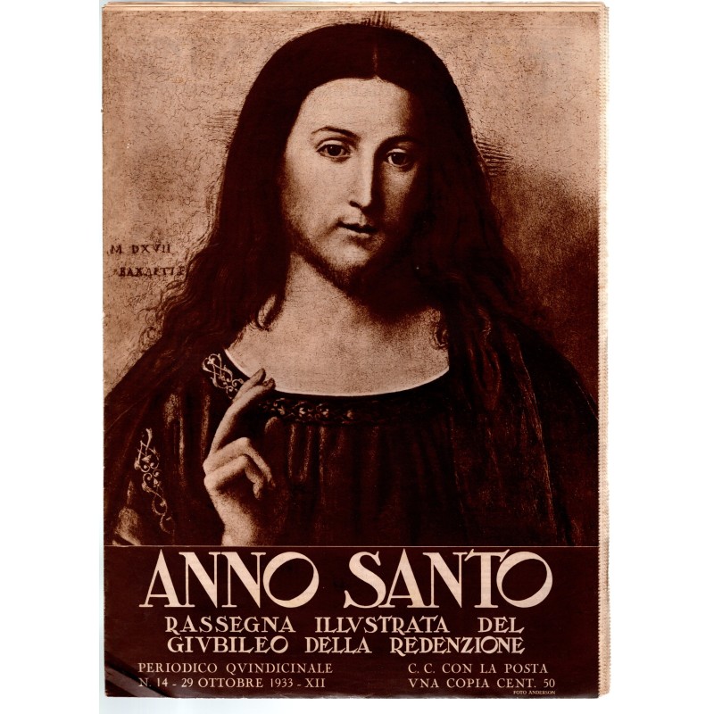 ANNO SANTO-n 14, 29 ottobre-1933