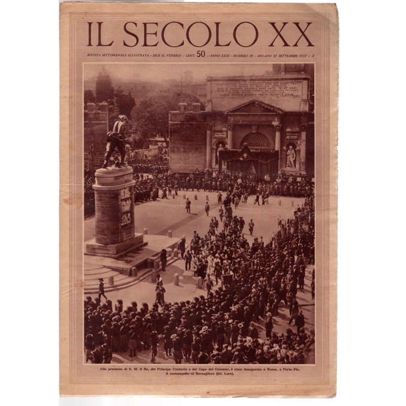 IL SECOLO XX-n 39, 23 settembre-1932