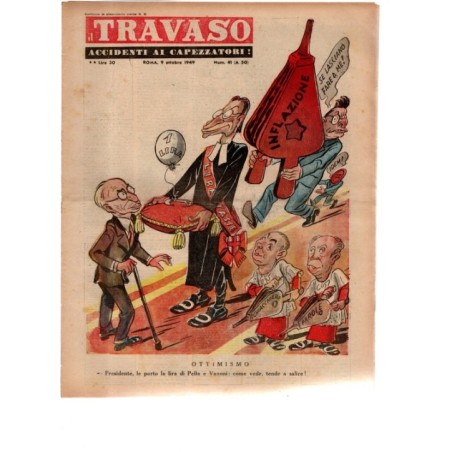IL TRAVASO-n 41, 9 ottobre-1949
