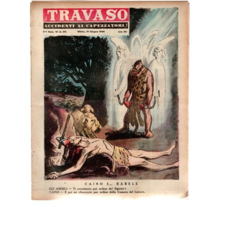IL TRAVASO-n 25, 19 giugno-1949