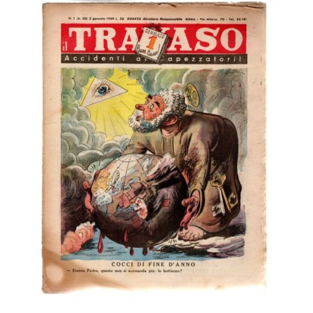 IL TRAVASO-n 1, 2 gennaio-1949