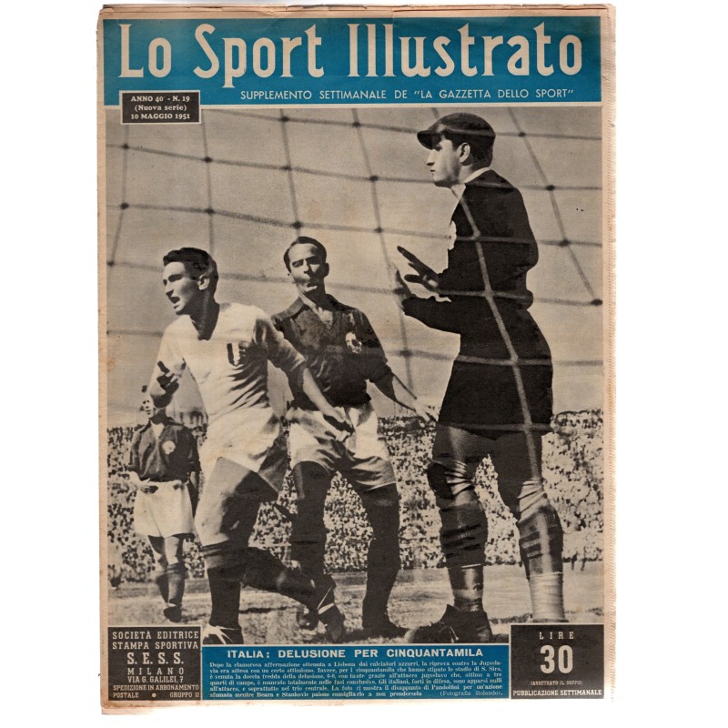LO SPORT ILLUSTRATO-n 19, 10 mag-1951