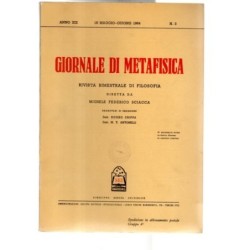 GIORNALE DI METAFISICA-n 3, 15 maggio/giugno-1964