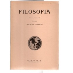 FILOSOFIA-fasc I, gennaio-1970