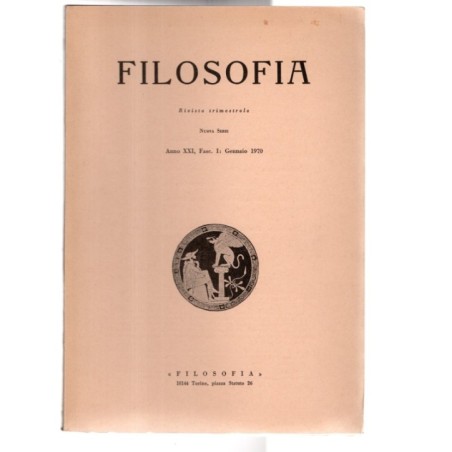 FILOSOFIA-fasc I, gennaio-1970