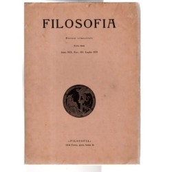 FILOSOFIA-fasc III, luglio-1979