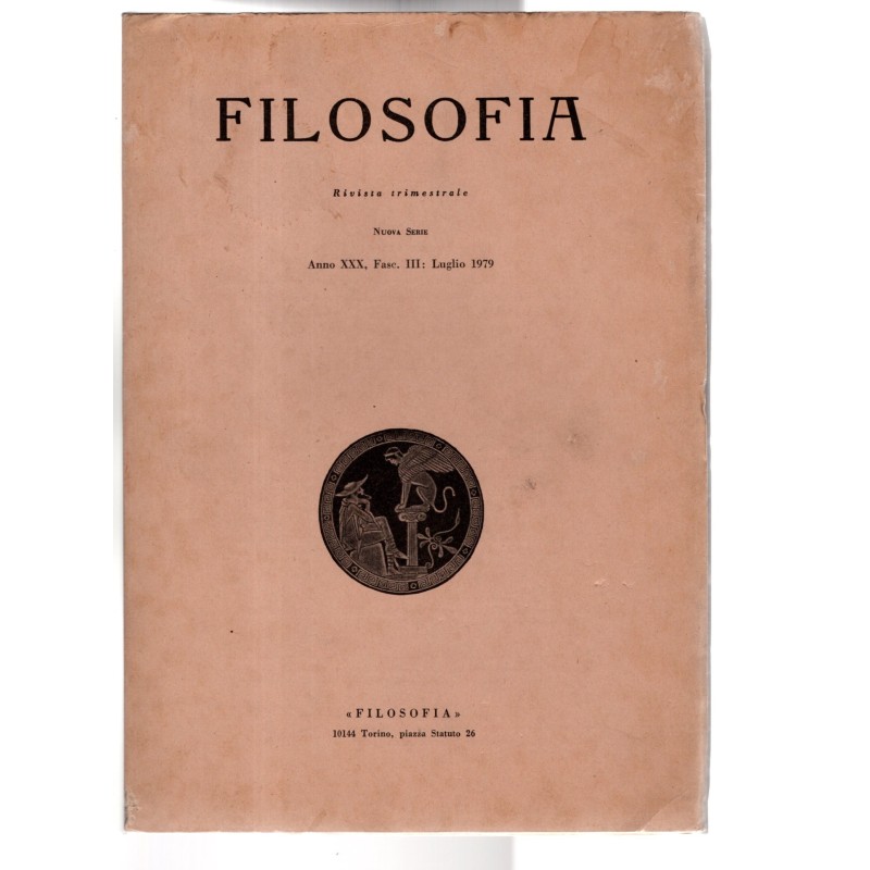 FILOSOFIA-fasc III, luglio-1979
