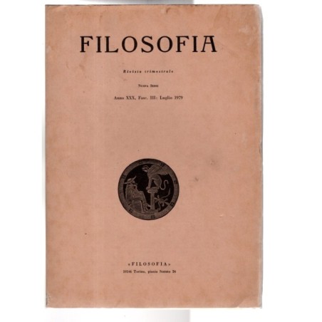 FILOSOFIA-fasc III, luglio-1979