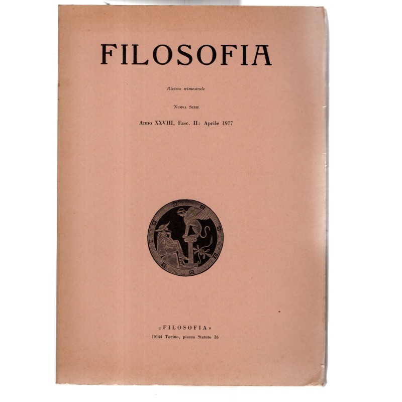 FILOSOFIA-fasc II, aprile-1977
