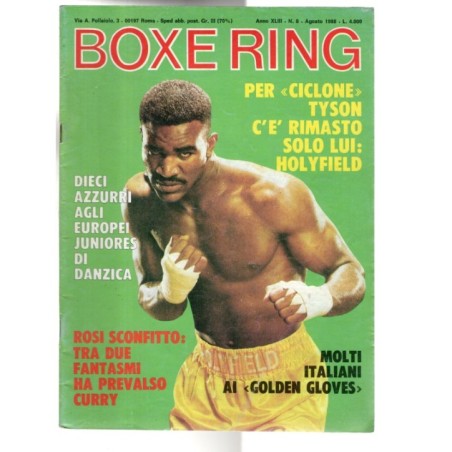 BOXE RING-n 8, agosto-1988