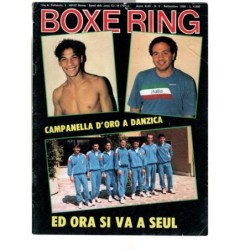 BOXE RING-n 9, settembre-1988