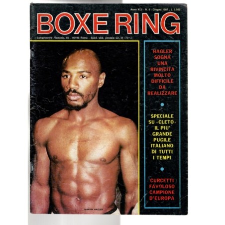 BOXE RING-n 6, giugno-1987