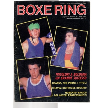 BOXE RING-n 12, dicembre-1987