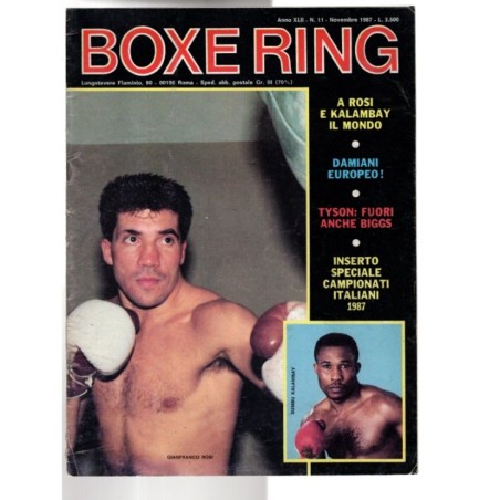 BOXE RING-n 11, novembre-1987