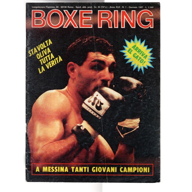 BOXE RING-n 1, gennaio-1987