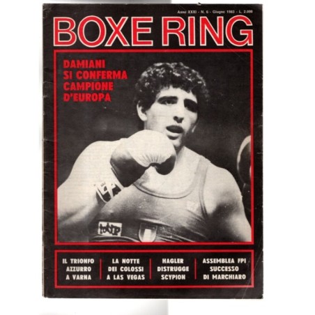 BOXE RING-n 6, giugno-1983
