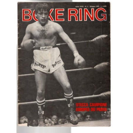 BOXE RING-n 5, maggio-1983