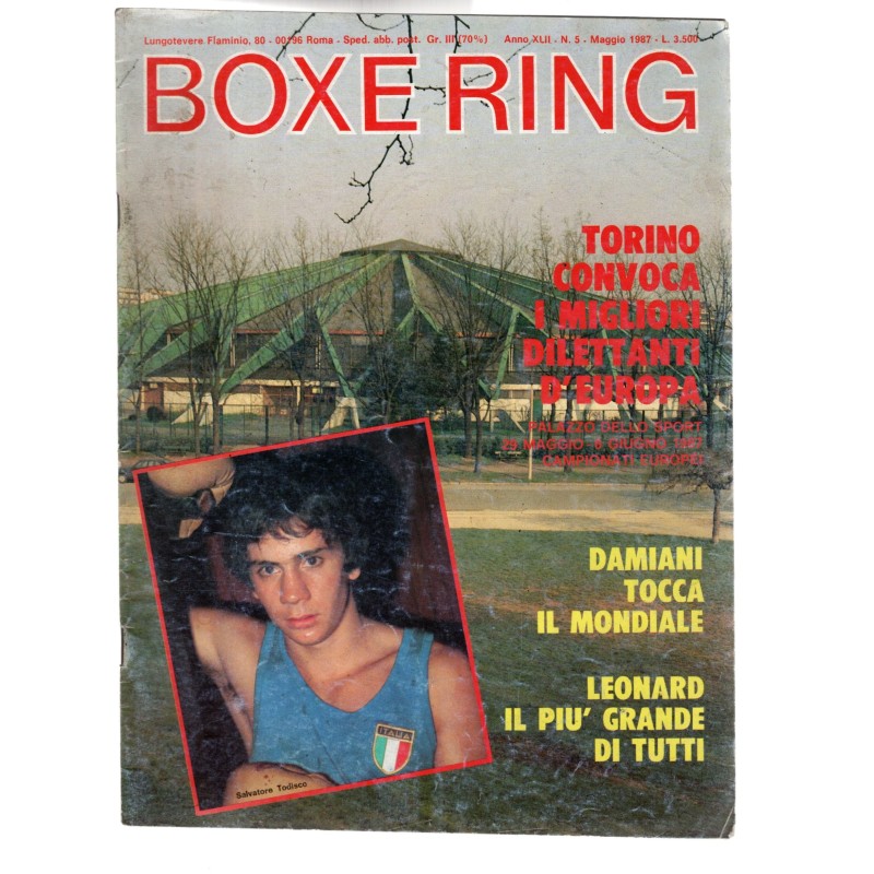 BOXE RING-n 5, maggio-1987