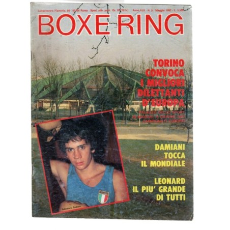 BOXE RING-n 5, maggio-1987