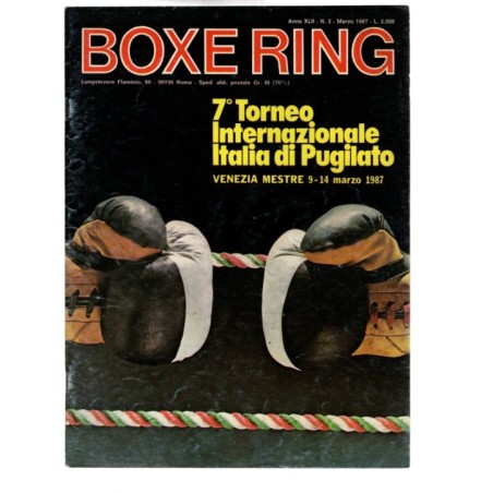 BOXE RING-n 3, marzo-1987