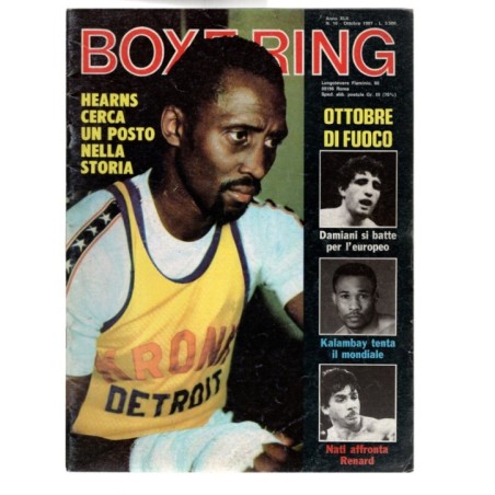 BOXE RING-n 10, ottobre-1987