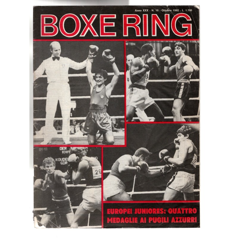 BOXE RING-n 10, ottobre-1982