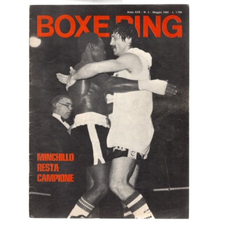 BOXE RING-n 5, maggio-1982